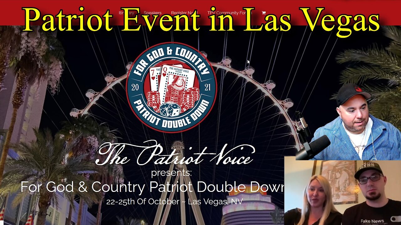 Info on the Upcoming Patriot Event in Las Vegas