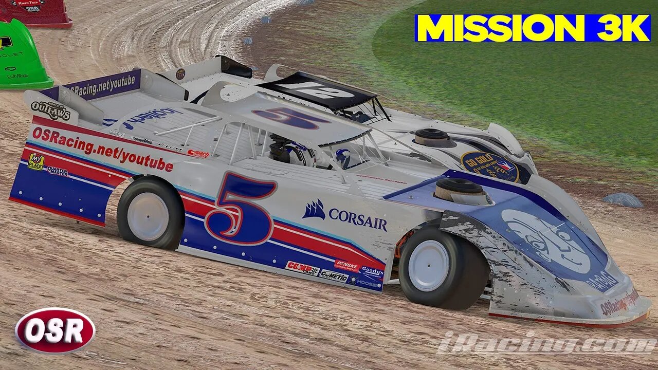 Unleashing Dirt Fury: iRacing Limited Late Model Showdown at Cedar Lake Speedway!