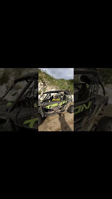 Driving a UTV to a waterfall in Mexico #utv #sidebyside