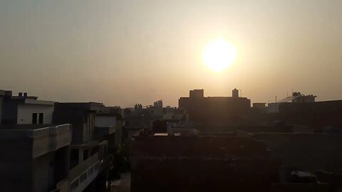 Bright Sun, MashAllah #sun #sunlight #sky #evening #lahore