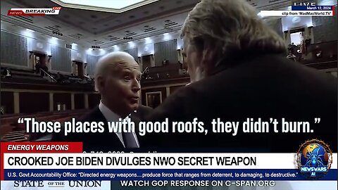 CROOKED JOE BIDEN DIVULGES NWO SECRET WEAPON ~ Infowars.com