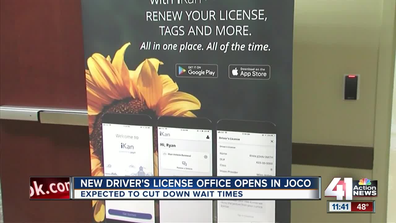 New license office opens in Johnson County