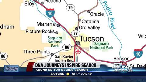 DNA journeys inspire KGUN9 editor to search for answers
