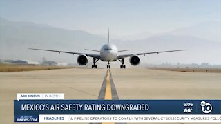 Mexico's air safety rating downgraded