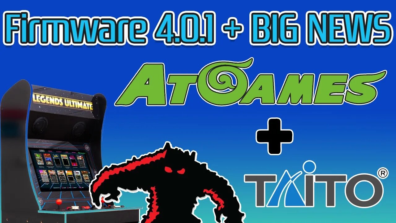 Legends Ultimate Firmware 4.0.1 and AWESOME AtGames 2020 News!
