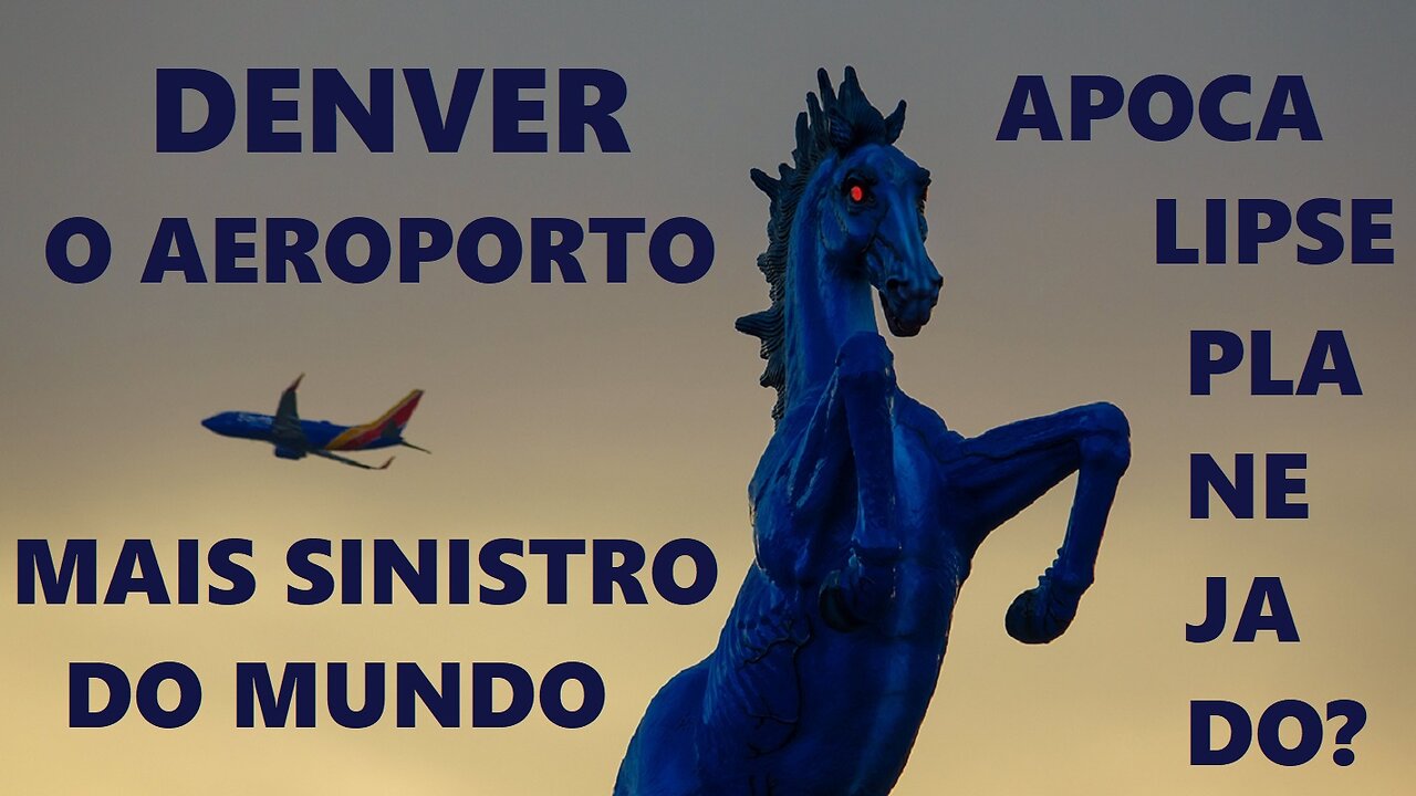 O sinistro Aeroporto Internacional de Denver com sua base subterrânea para um apocalipse planejado