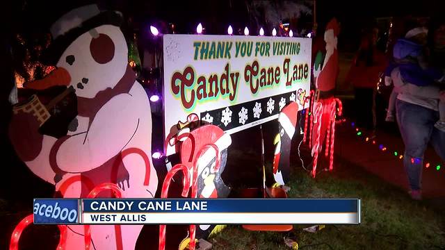 Candy Cane Lane opens in West Allis