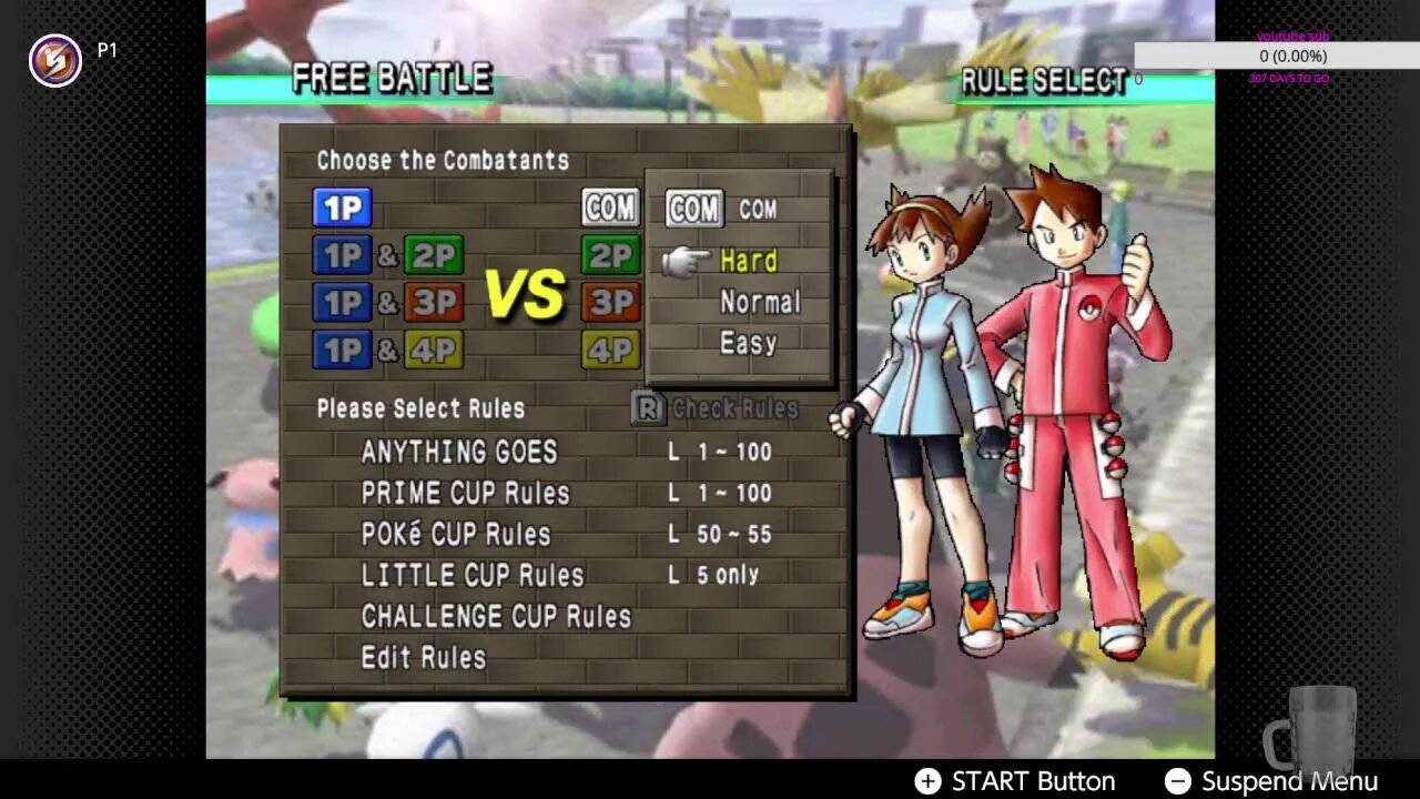 pokemon stadium ultra ball cup and other battles