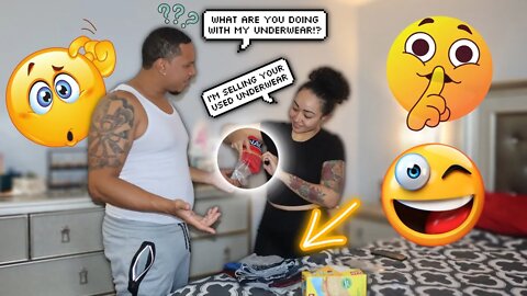 Pretending Selling RAY Used Underwear *Super Hilarious*