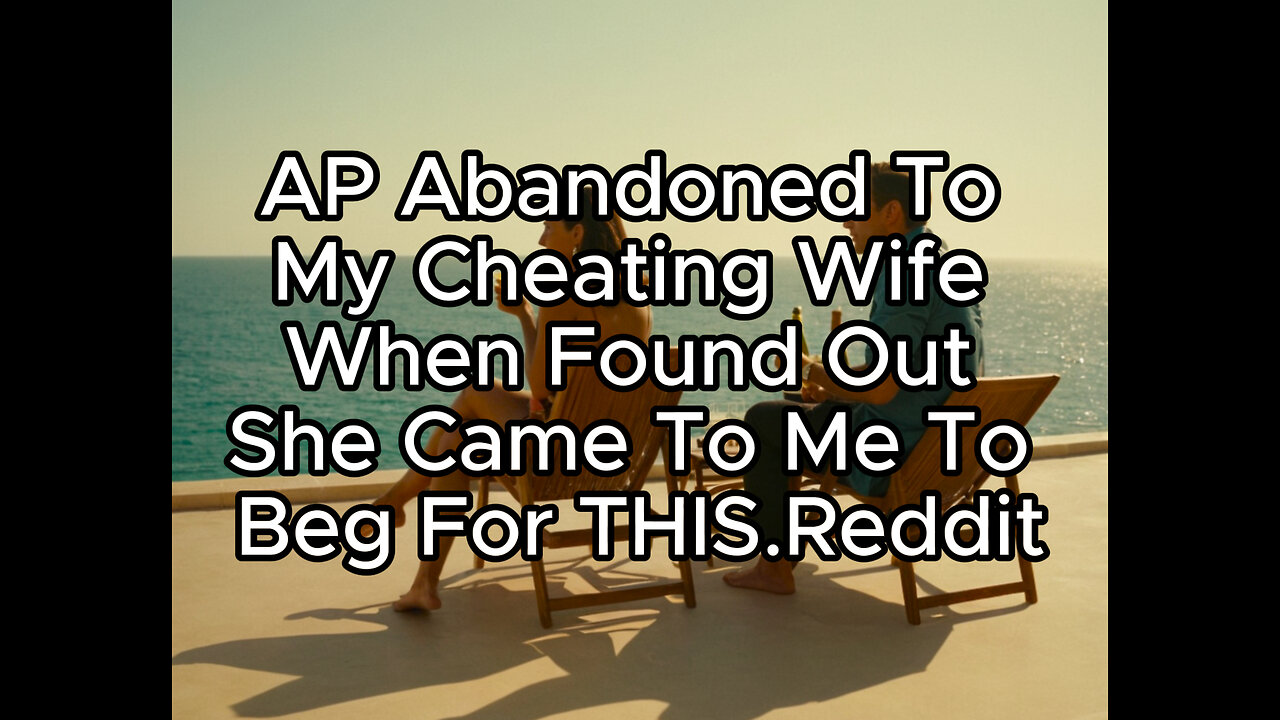 AP Abandoned Cheating Wife When Found Out She Came To Me To Beg For THIS #youtubestory #cheating