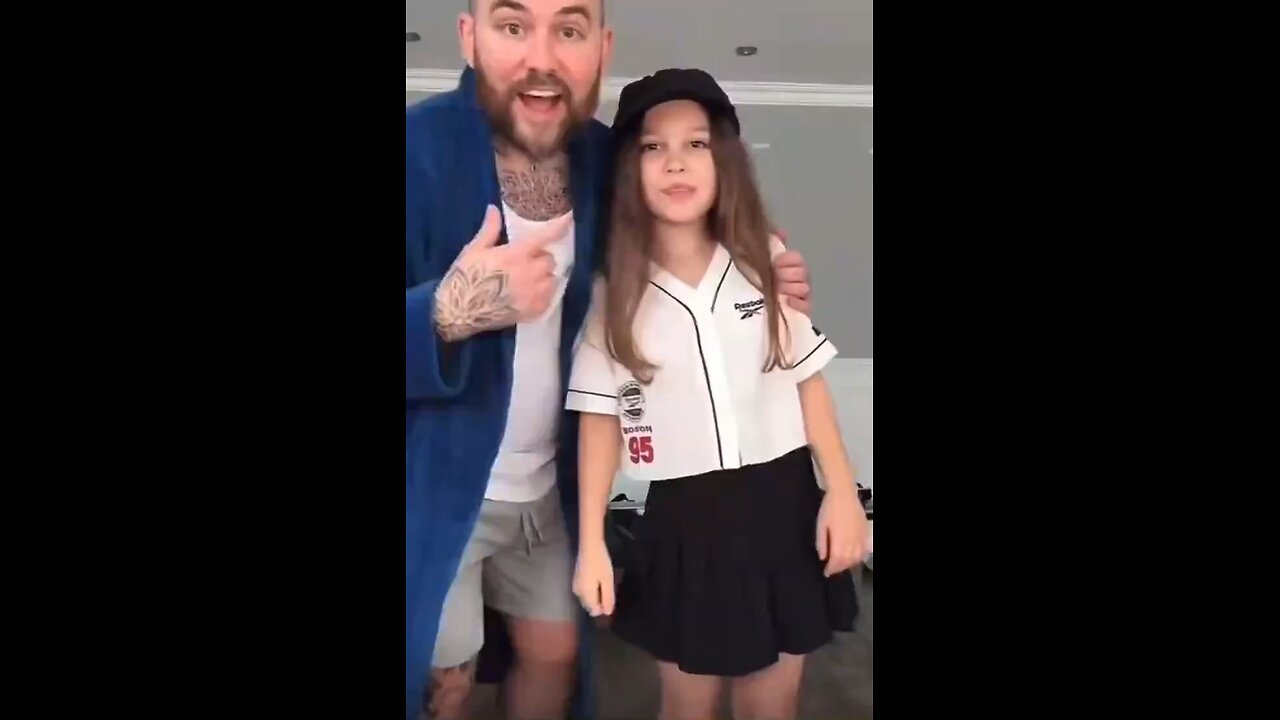 A father shares a video of his 10-year-old transgender son wearing a miniskirt for a date with a boy