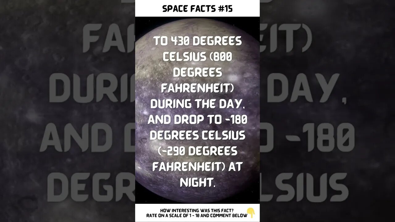 Space Facts: Mercury has fire🔥 and ice❄️....How?🥵 🥶 #shorts