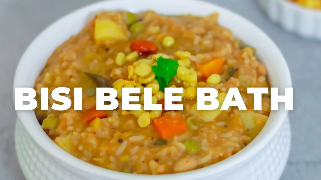 INSTANT POT BISI BELE BATH - Flavours Treat