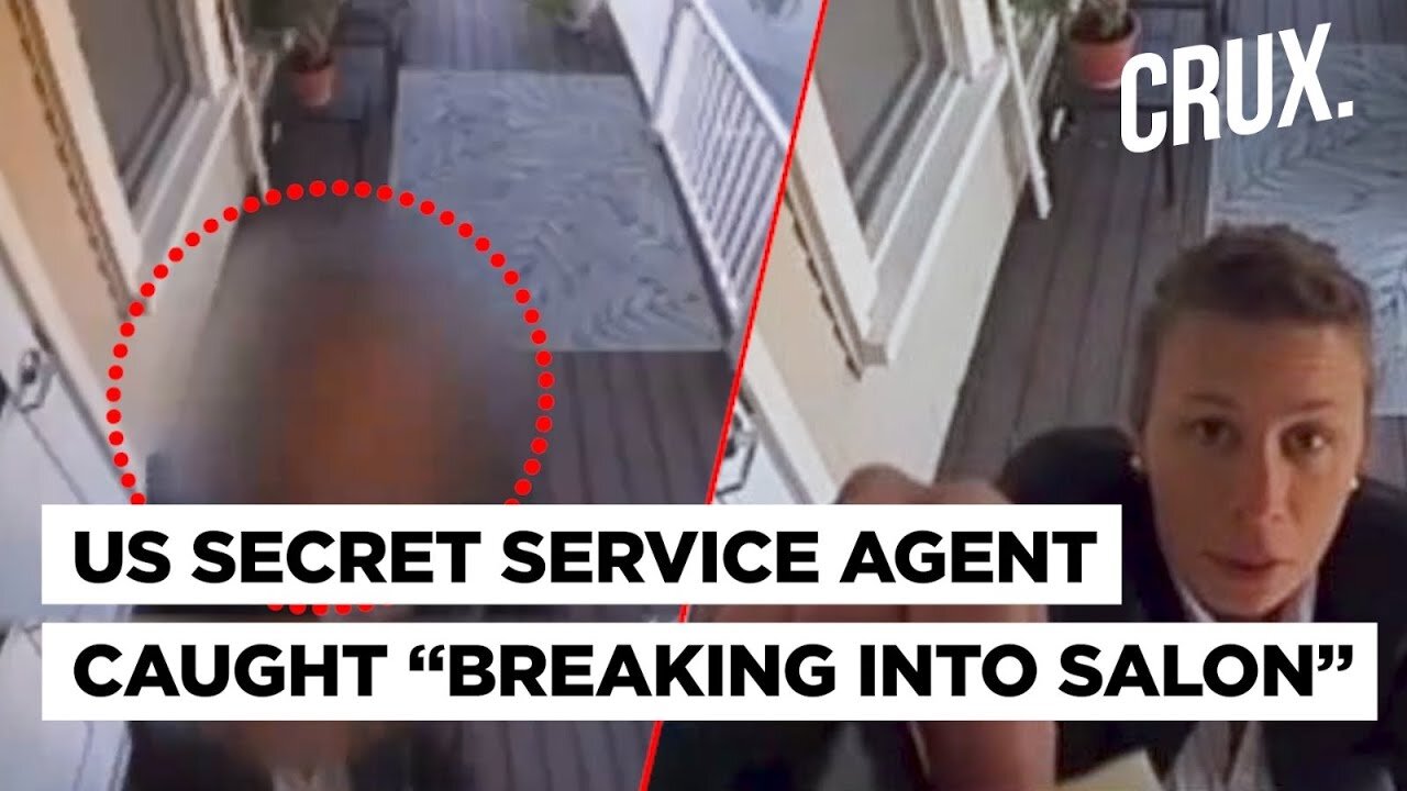 Amid Trump Shooting Heat, US Secret Service Agent "Breaks Into Salon, Uses Bathroom" At Harris Rally