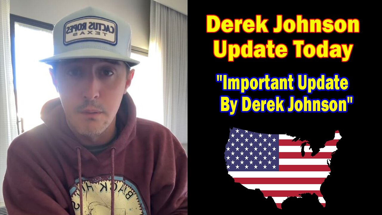 Derek Johnson Update Today Oct 18: "Important Update By Derek Johnson"