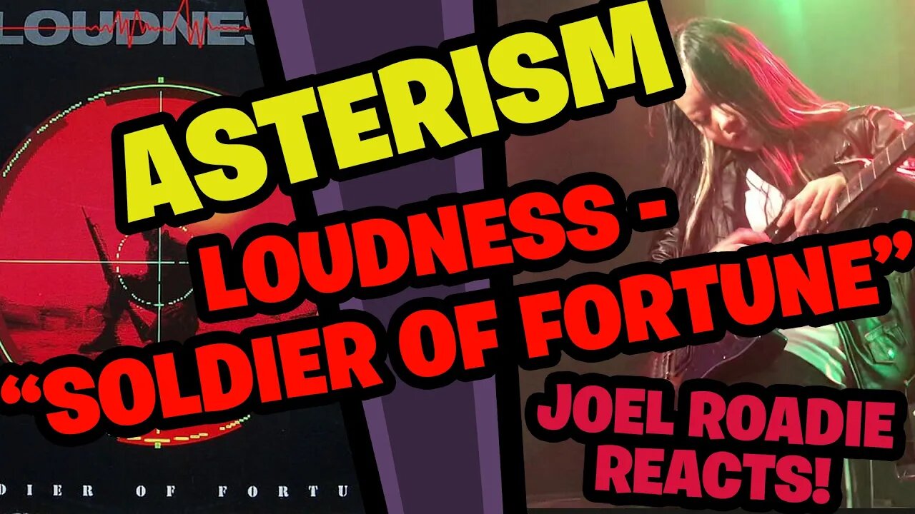 ASTERISM 아스테리즘 - Soldier Of Fortune - Loudness (PRISM HALL, Korea) - Roadie Reacts