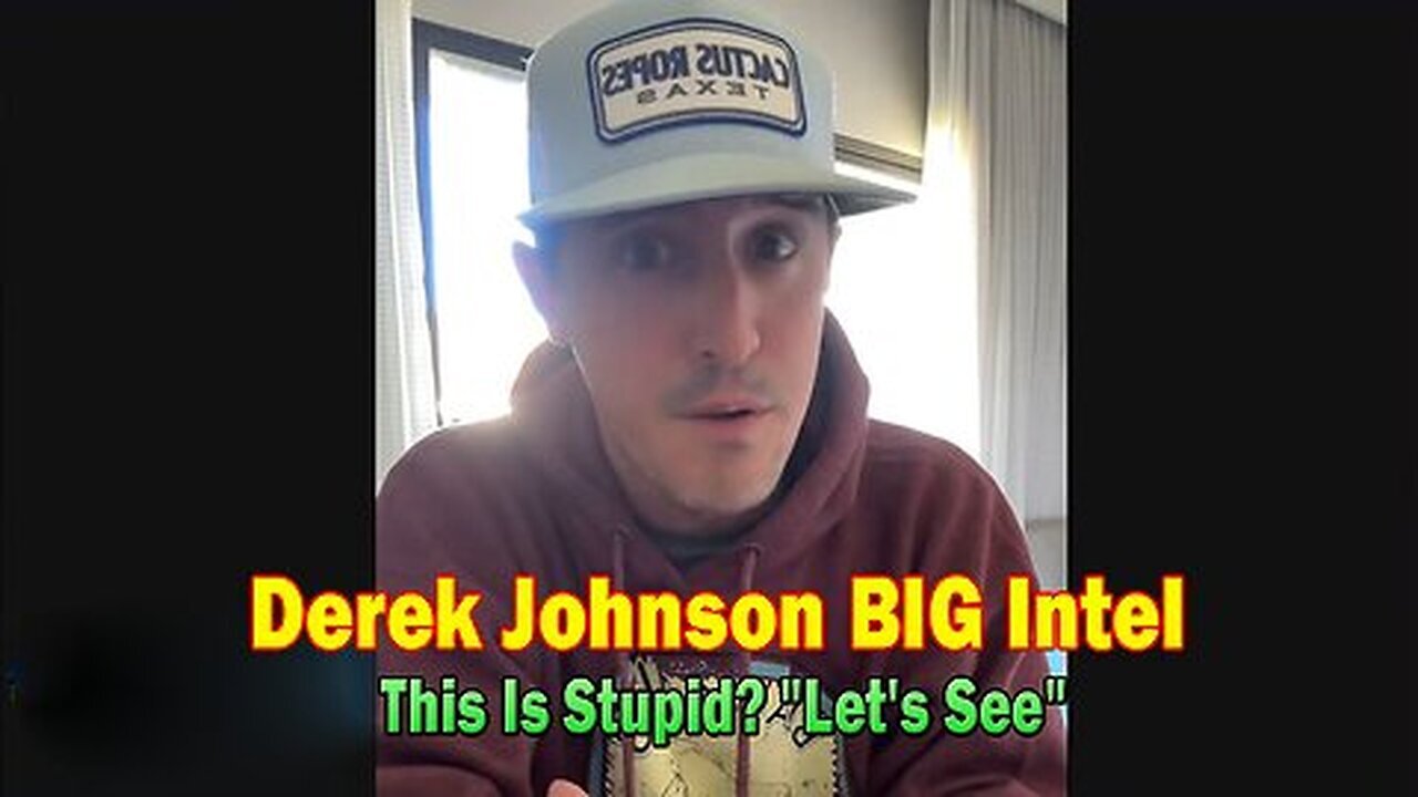 Derek Johnson BIG Intel Oct 18- 'This Is Stupid. 'Let's See''