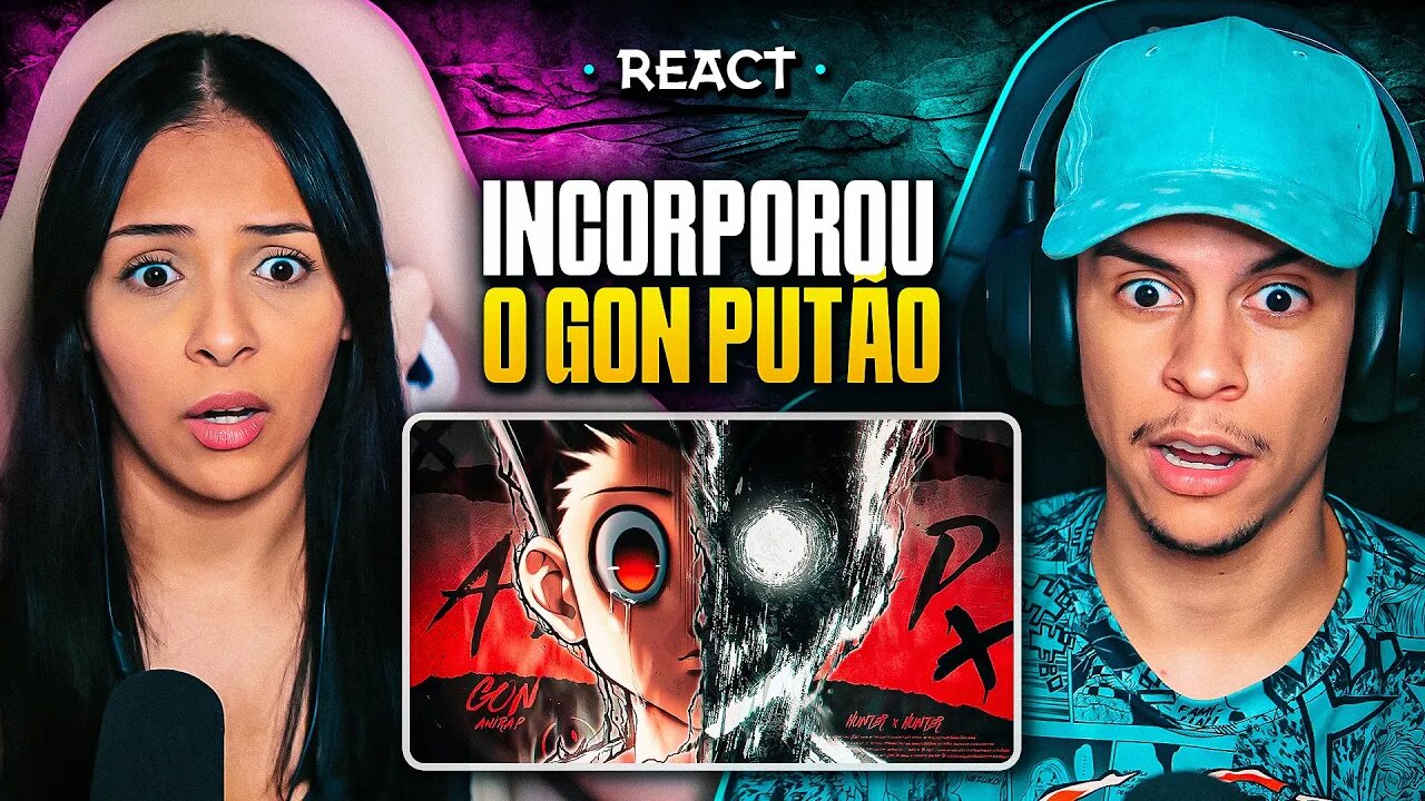 ANIRAP - Gon | Inocência | [React em Casal] 🔥