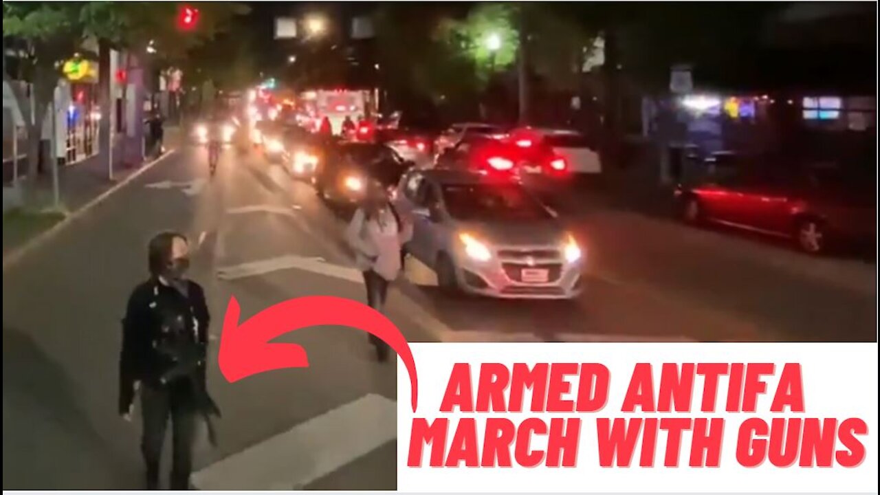 Antifa Armed With AR-15s Marches Through Louisville, 3 Arrested