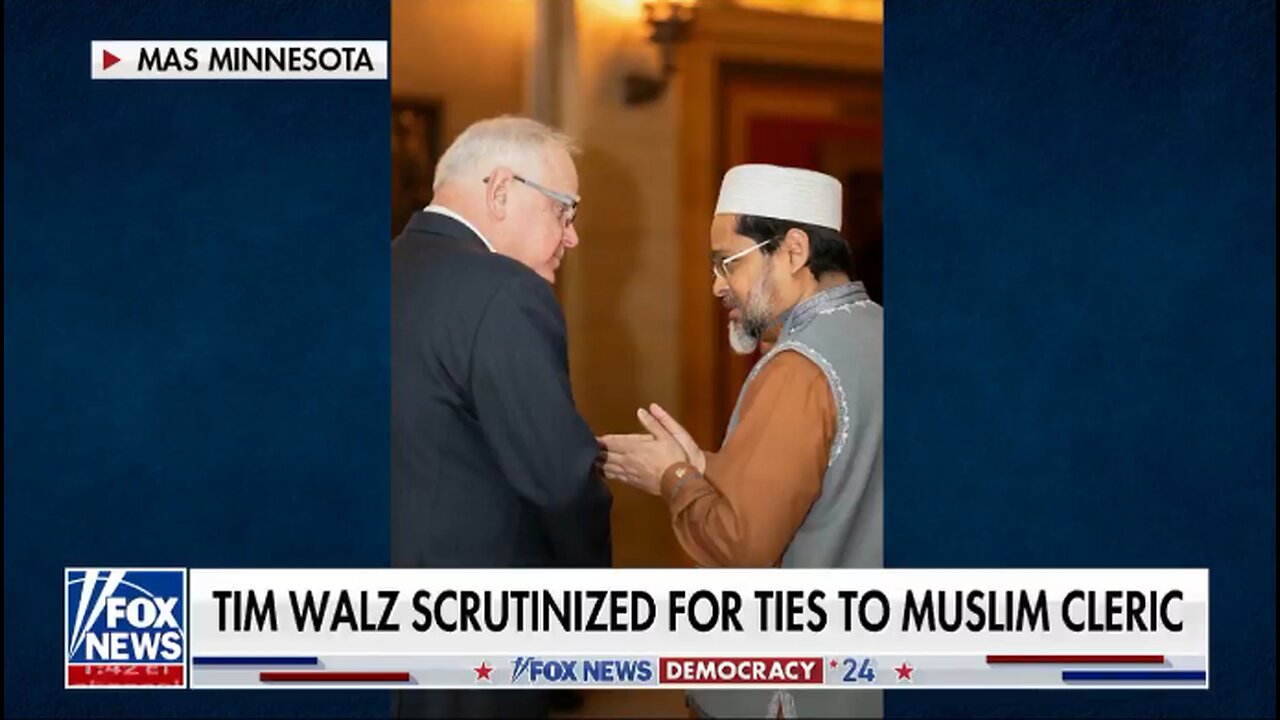 Tim Walz Caught Sponsoring Radical Isis & hamas member