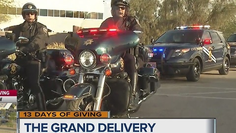 The Grand Delivery for 13 Days of Giving
