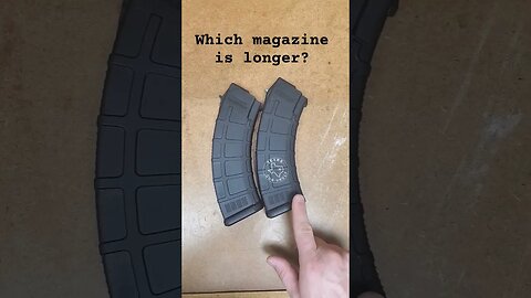 My favorite gun related optical illusion w/ AK magazines #shorts #ak47 #rifle #762