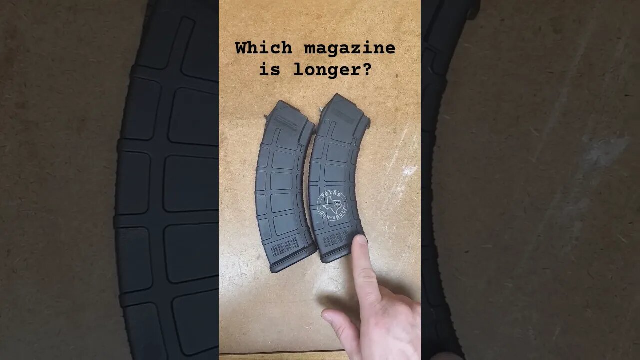 My favorite gun related optical illusion w/ AK magazines #shorts #ak47 #rifle #762