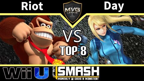 Riot (Donkey Kong) vs. ONI|Day (Zero Suit) - SSB4 Top 8 - CFL Smackdown