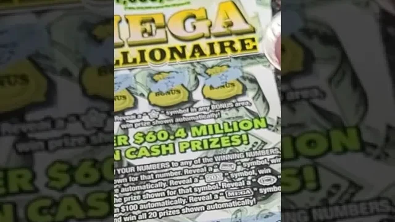 $20 Kentucky Lottery Ticket Win! #shorts #lottery