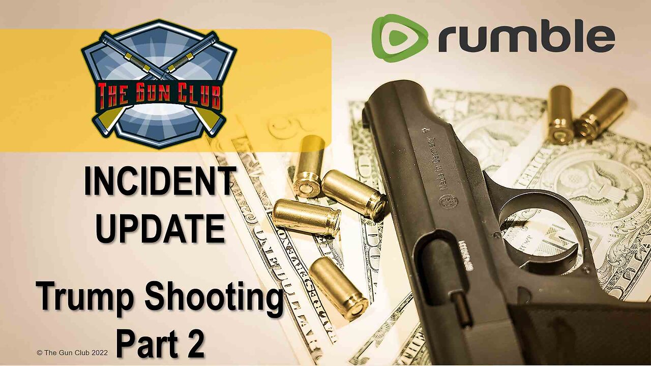 Incident Update - Pt. 2 of the Trump Shooting - 8/1/24