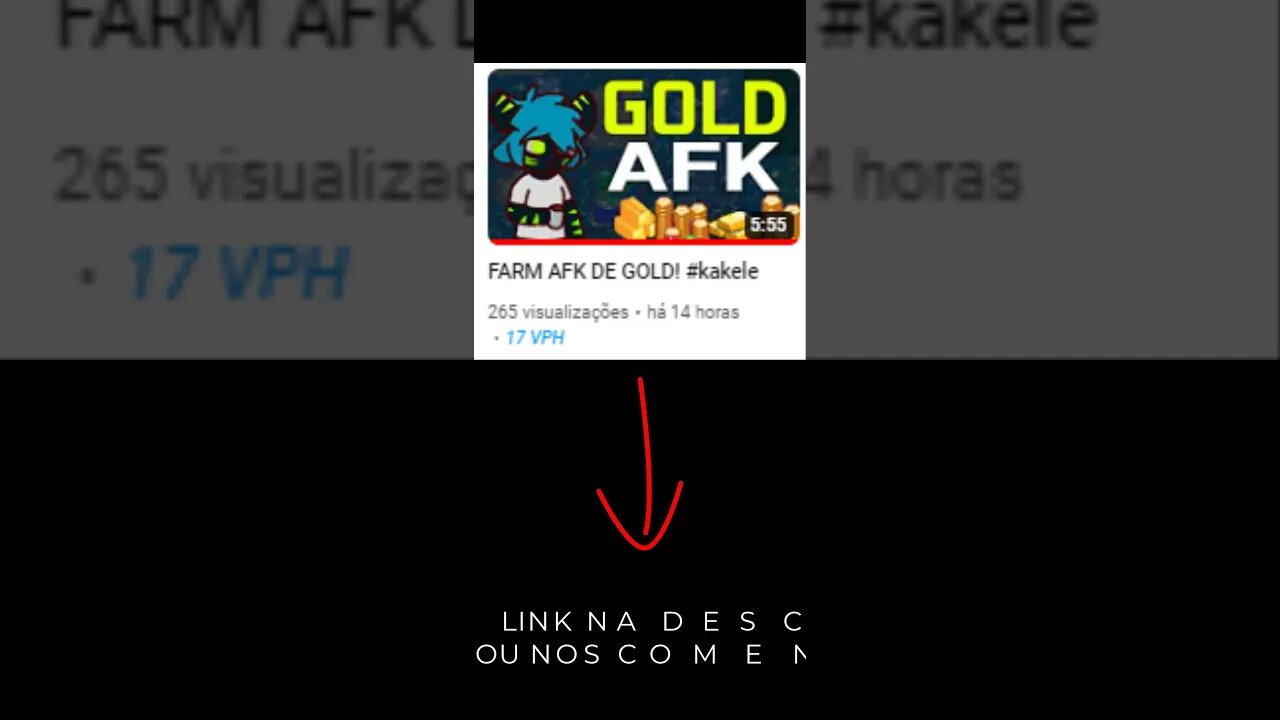 KAKELE : COMO FAZER GOLD AFK ( ESTRATÉGIA )