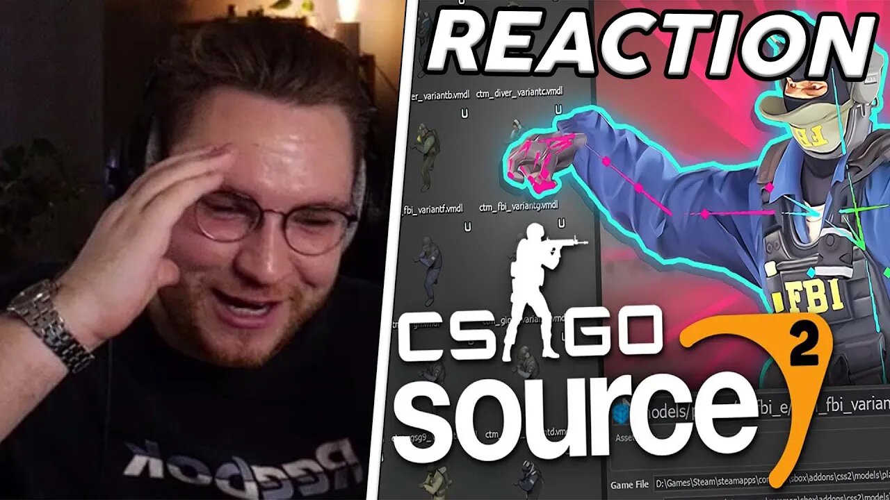 ohnePixel reacts to CS:GO on Source 2 - New Graphics, Effects & Animations /VACnet Anti-Cheat Update