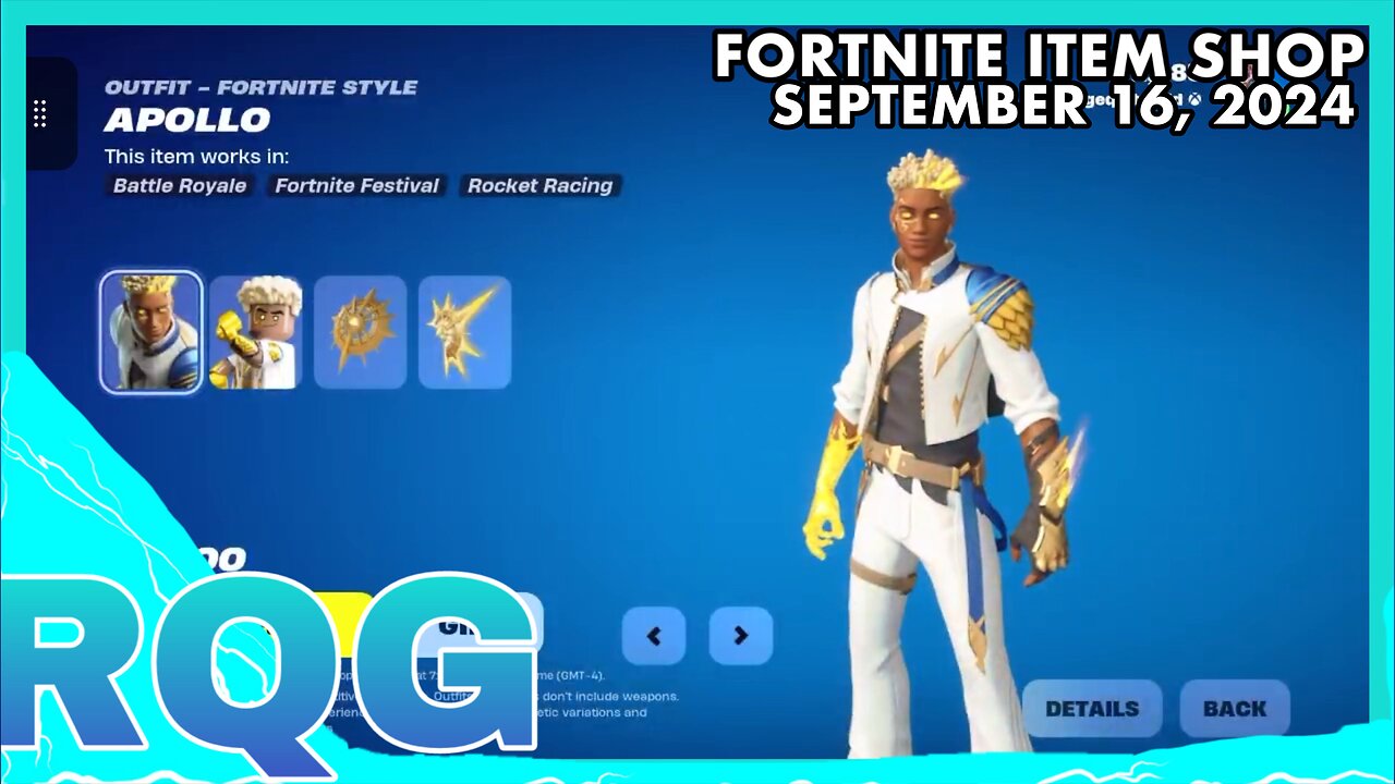 HUGE UPDATE TOMORROW+APOLLO IS BACK! FORTNITE ITEM SHOP (September 16, 2024)