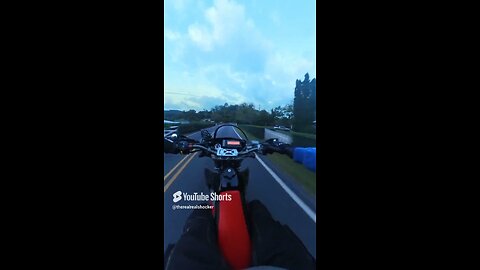 Popping flames with DRZ400sm!
