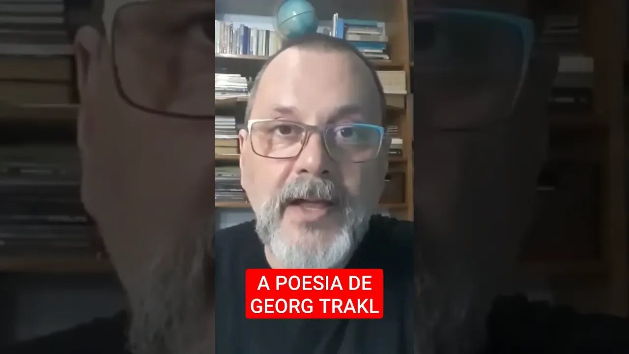 A POESIA DE GEORG TRAKL #shorts