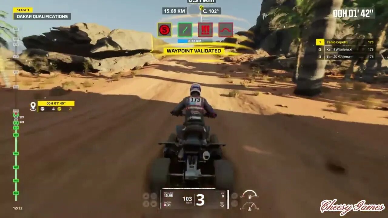 Dakar Desert Rally | Yamaha Raptor 700 | Qualification Gameplay