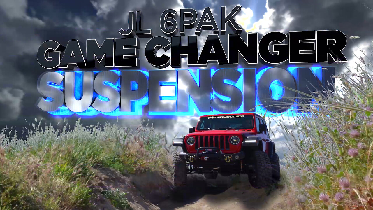 Jeep JL Wrangler "Game-Changer" Suspension Promotion