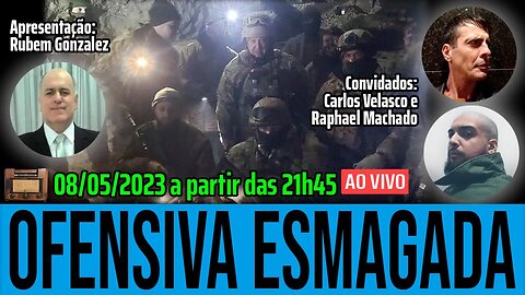 ⚠️URGENTE | Grupo W4gn3r ESM4G4 0fensiva ucraniana | A Arte da Gu3rr4 de Prigozhin | Live Geoforça