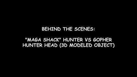 Behind The Scenes of The "MAGA SHACK" - "Hunter vs The MAGA Gopher" Scene