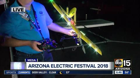 Model aircraft take flight in Mesa