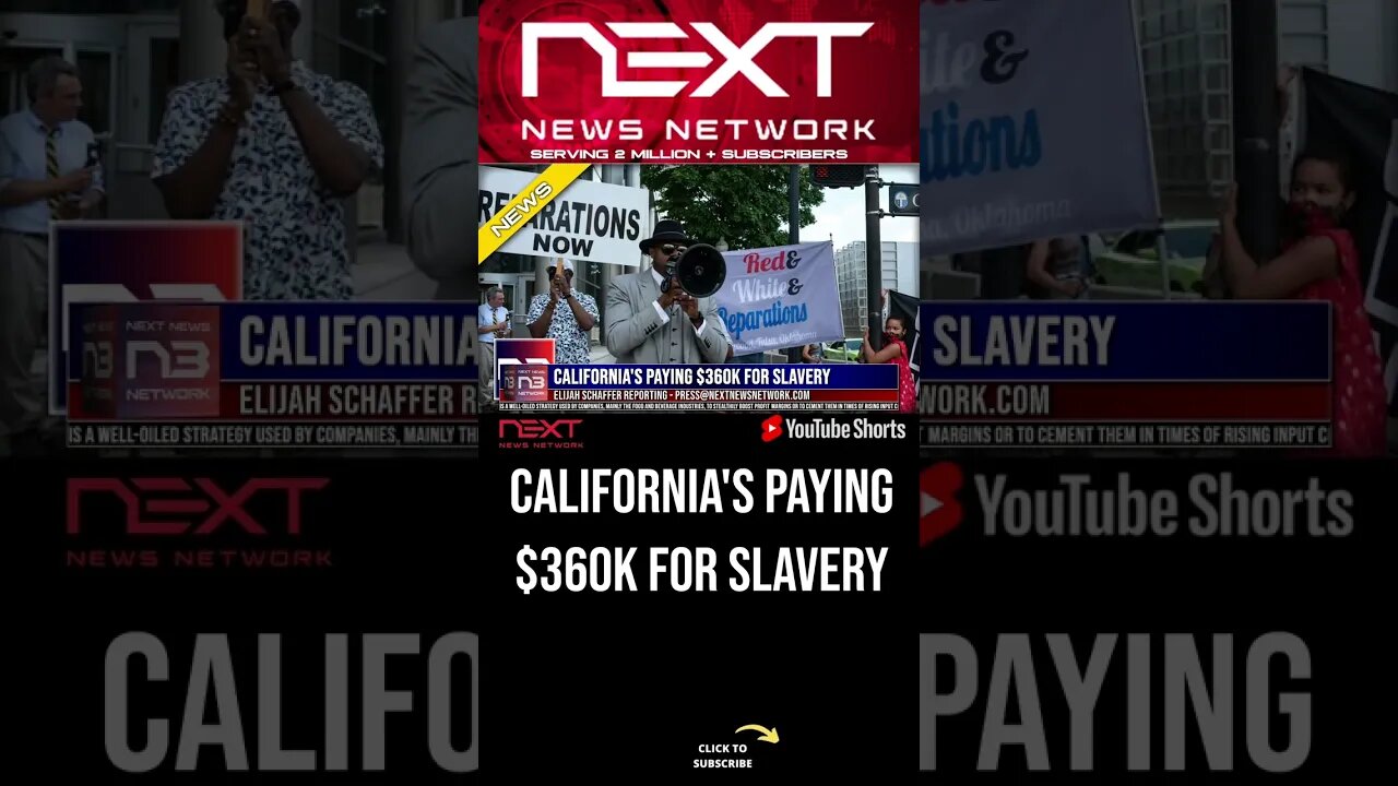 California's Paying $360k for Slavery #shorts