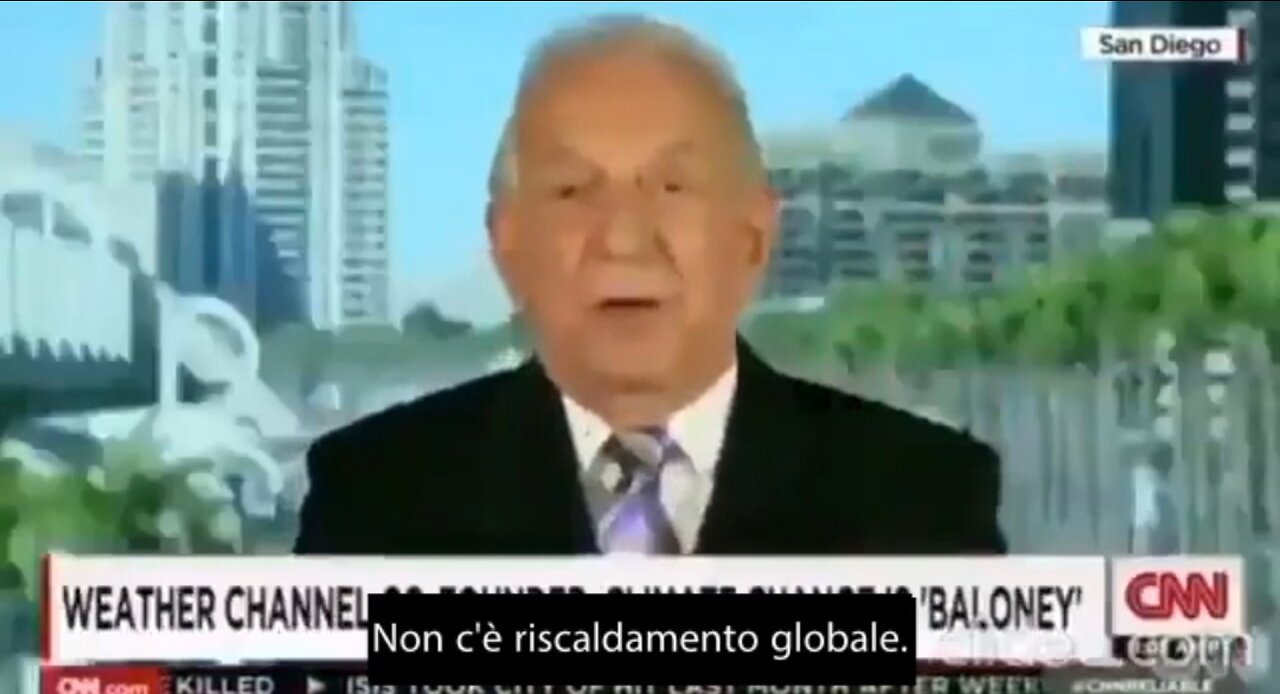 NWO, CLIMA: John Coleman CNN, Truffa Riscaldamento Globale, Meteorologia