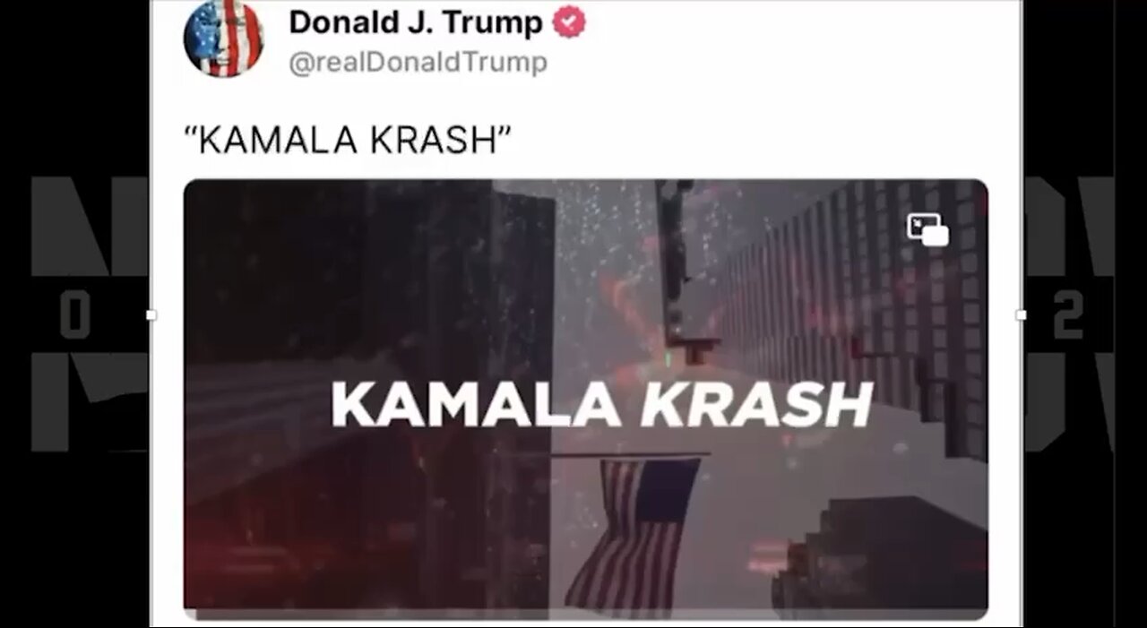 Kamala crash, comms, August. And We Know. π₯πΊπΈπΈ