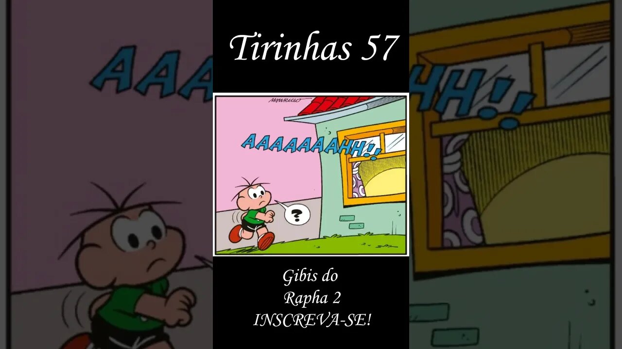 Tirinhas da Turma da Mônica nº 57 | Gibis do Rapha 2