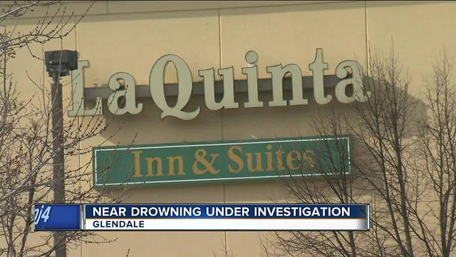 2-year-old hospitalized after nearly drowning at La Quinta Inn pool in Glendale