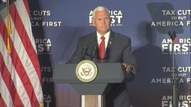 Vice President Pence talks tax cuts, farm bill during KC visit