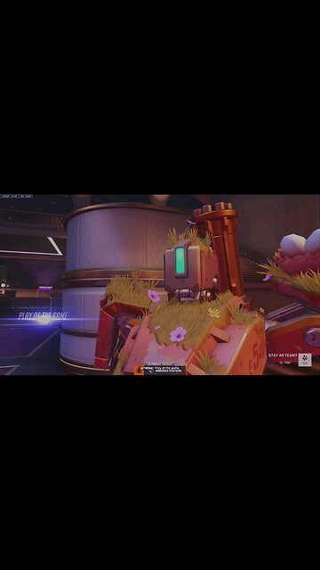Yeah its kinda like cheating with Bastion. #POTG #overwatch2