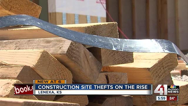 Suspects steal lumber from Lenexa construction site