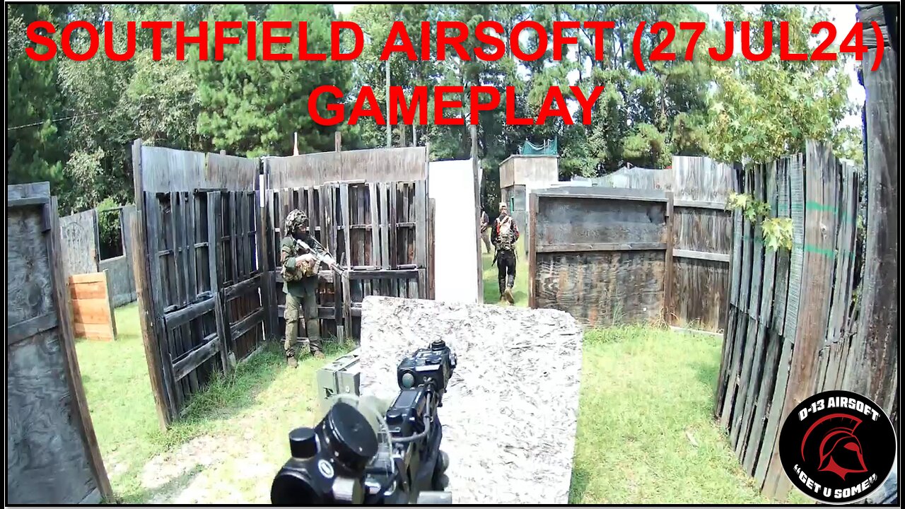 Southfield Airsoft (27JUL24) Gameplay