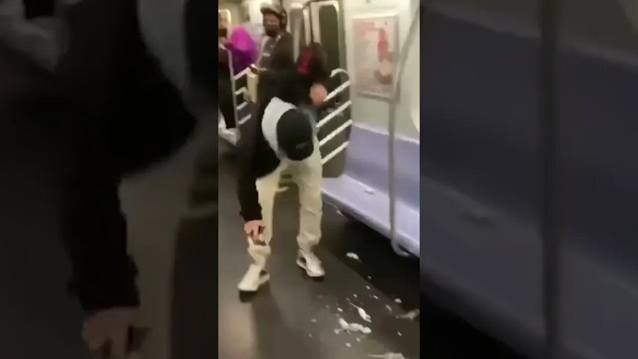 He Threw Something Shocking at an Unsuspecting Stranger in NYC - You Won't Believe What! #shorts